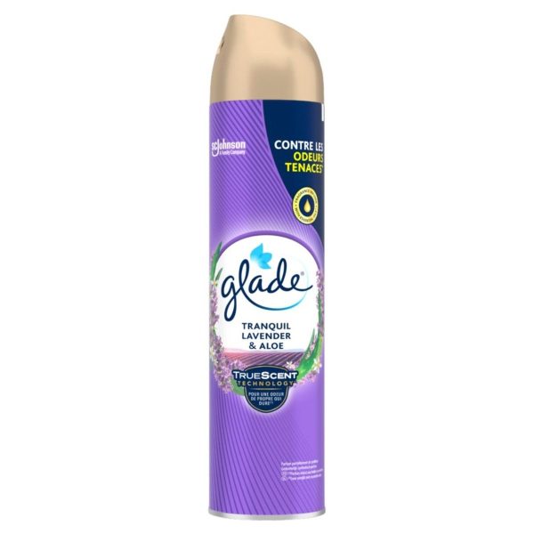 GLADE Aerosol Tranquil Lavender & Aloe (6 x 300 ml)