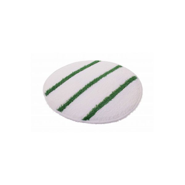 Bonnet Pad 17" groen/wit